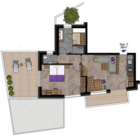 Apartment Rainer - Mittendrin Soll Luaran gambar